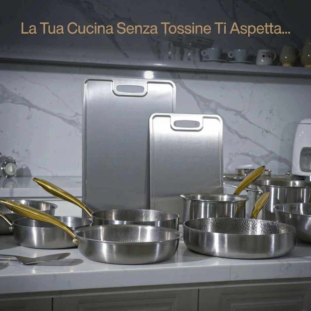 TITANCUT™ | TAGLIERE IN PURO TITANIO CERTIFICATO